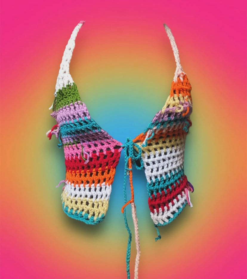 ☆ SCRAP-A-RELLI MESH FRONT TIE TANK