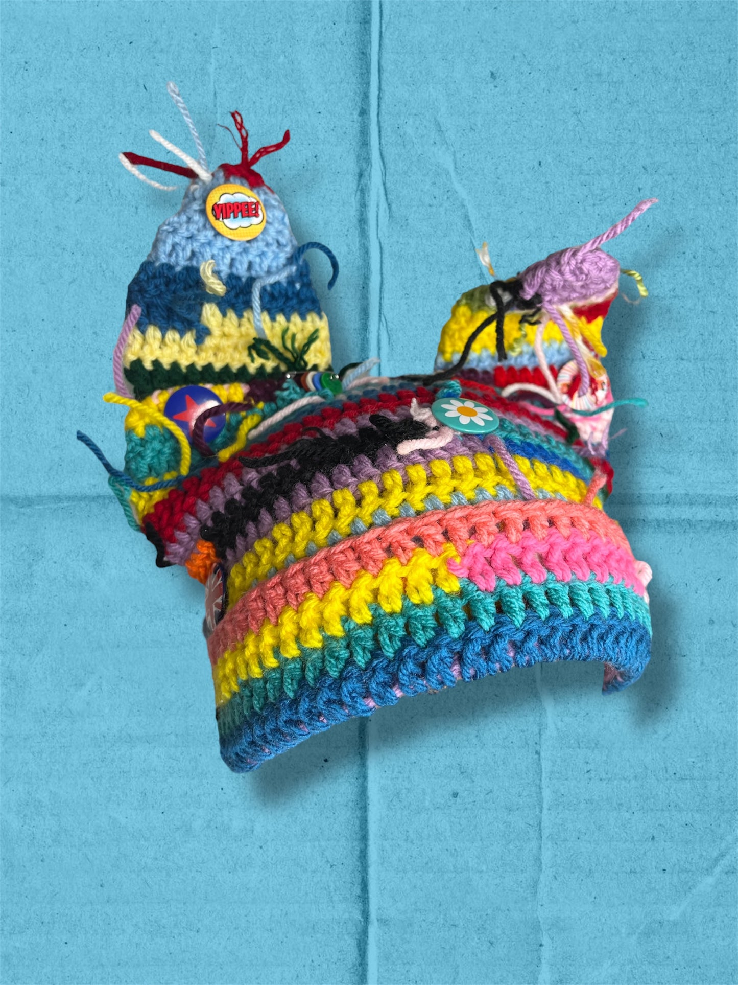 ☻ THE SCRAP - A - RELLI BRAINY BEANIE | LIMITED EDITION