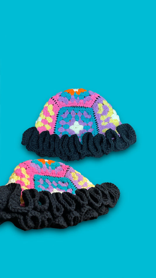 ☆ “RUBIX” RUFFLE BUCKET HAT