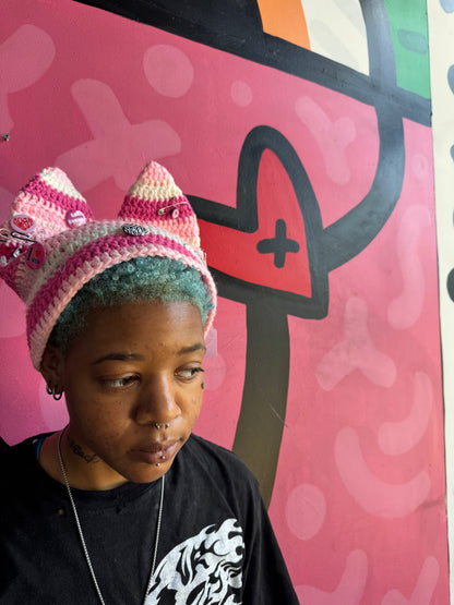 ☻ THE PINK BRAINY BEANIE | LIMITED EDITION
