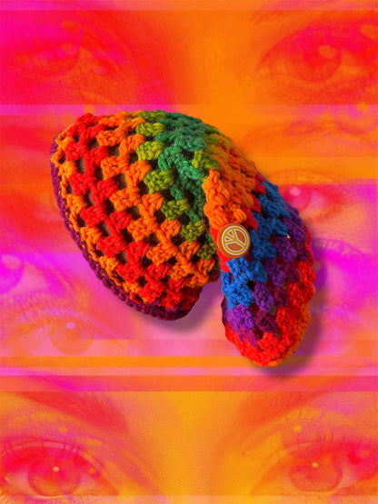 ☻ “JUST VIBIN” SLOUCH BEANIE