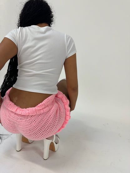 ☆ SOLID COLOR RUFFLE SHORTIEZ