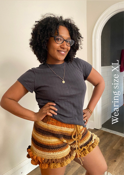 ☆ TEDDY GRAHAM RUFFLE SHORTIEZ