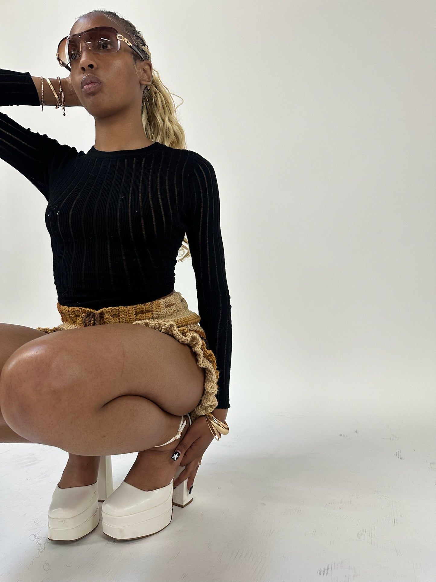 ☆ TEDDY GRAHAM RUFFLE SHORTIEZ