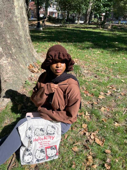 ☆ “COCOA” RUFFLE BUCKET HAT