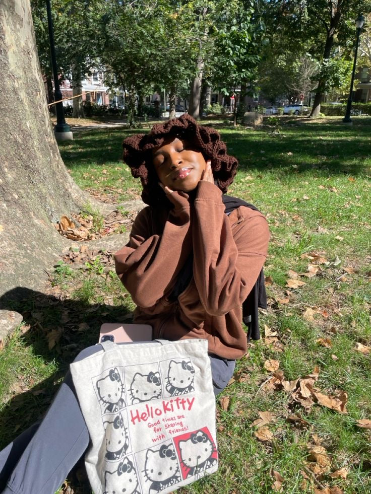 ☆ “COCOA” RUFFLE BUCKET HAT