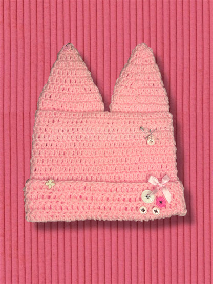 ⋆☕︎ ⋆✴︎˚｡⋆HUBBA BUBBA BUTTON-BABY BEANIE ⋆☕︎ ⋆✴︎˚｡⋆