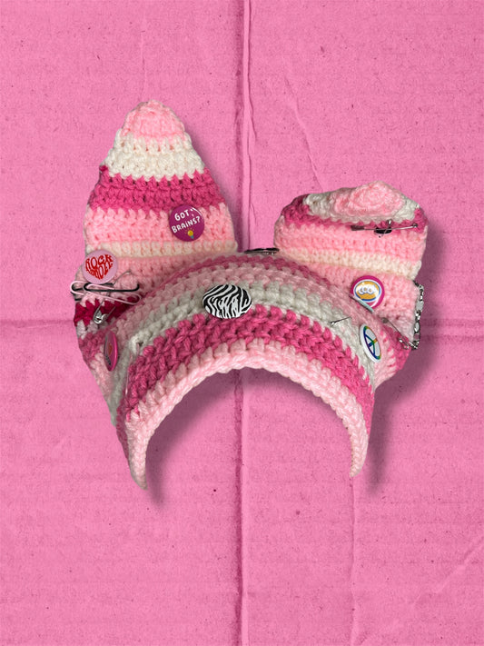 ☻ THE PINK BRAINY BEANIE | LIMITED EDITION