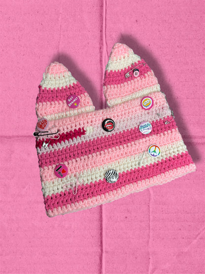 ☻ THE PINK BRAINY BEANIE | LIMITED EDITION
